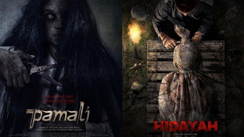 Poster film horor Indonesia berjudul Pamali dan Hidayah. Dijadwalkan tayang bulan Oktober ini. (Foto: Kolase)