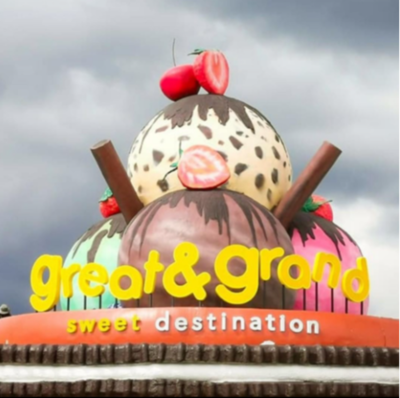 Destinasi wisata manis 'Great & Grand Sweet Destination' di Chonburi, Pattaya, Thailand. (Foto: Instagram @great_grandsweetdestination)