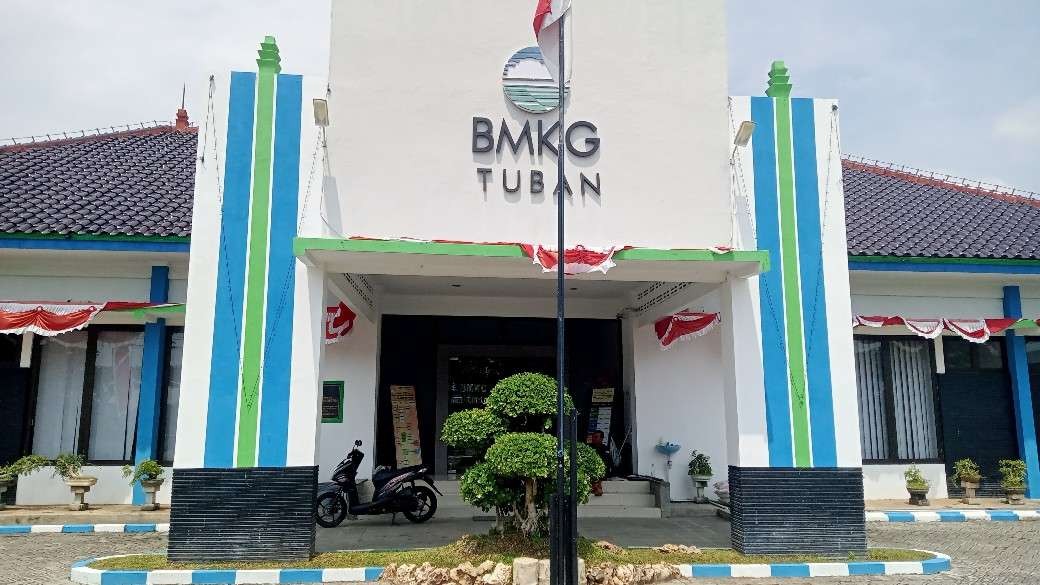 Kantor BMKG Tuban di Kecamatan Jenu, Kabupaten Tuban (Foto: Khoirul Huda/Ngopibareng.id)