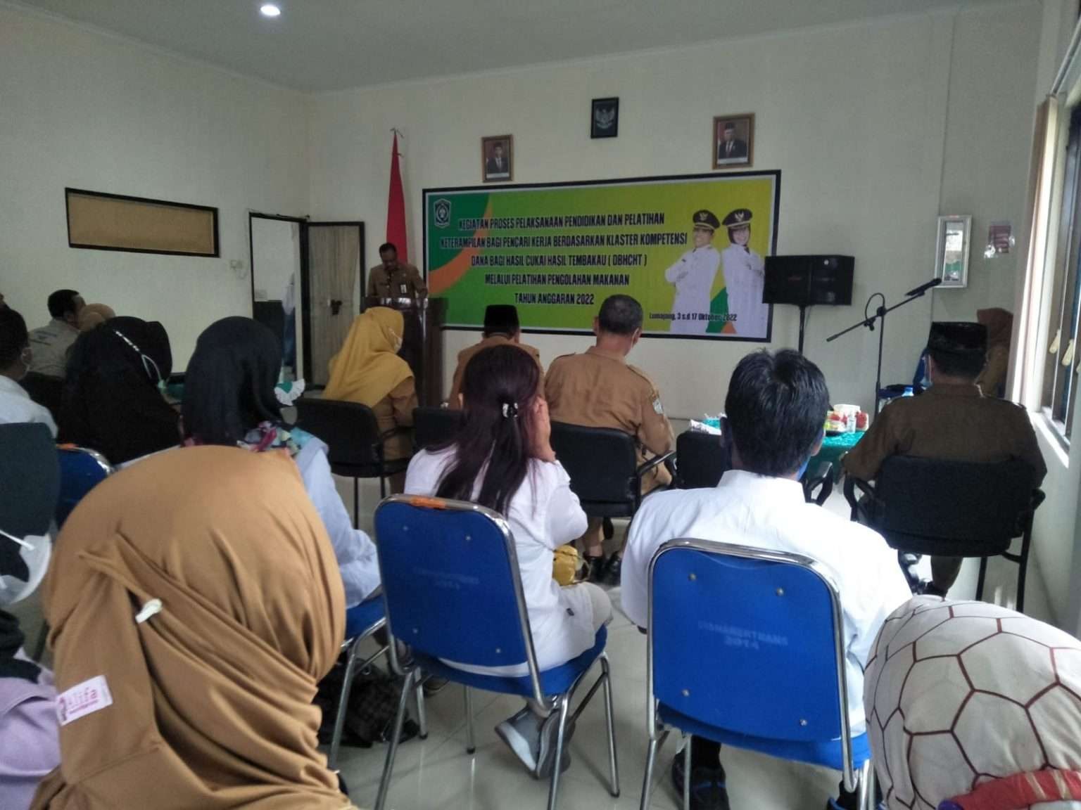 Pelatihan SDM Lumajang dengan dana cukai 2022. (Foto: Istimewa)