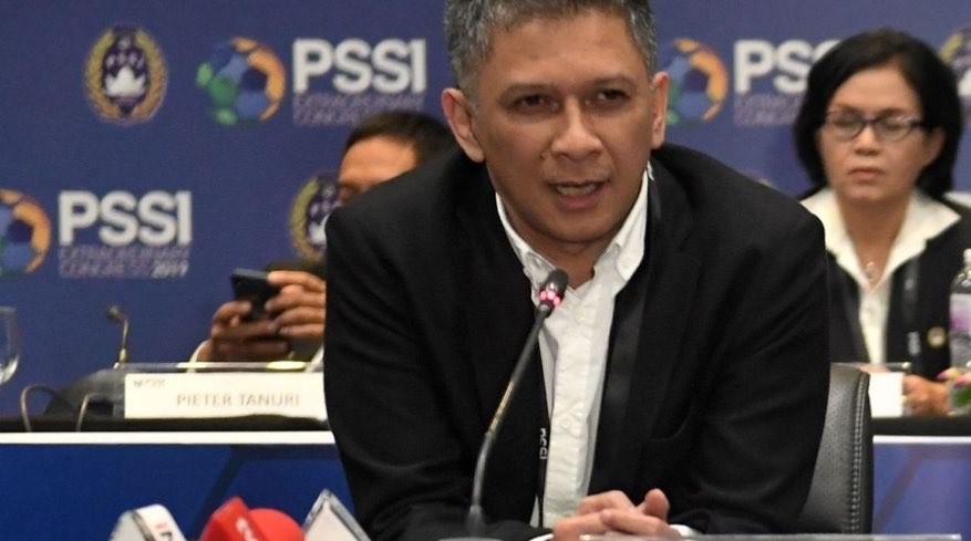 Direktur Utama Arema FC, Iwan Budianto saat ada di acara PSSI (Foto: Antara/Akbar Nugroho Gumay)