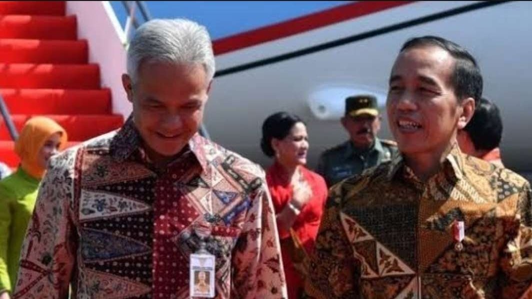 Gubernur Jawa Tengah, Ganjar Pranowo ajak kader PDIP waspada adu domba penumpang gelap isu Presiden Jokowi Ketua Umum PDIP. ( Foto: Setpres)