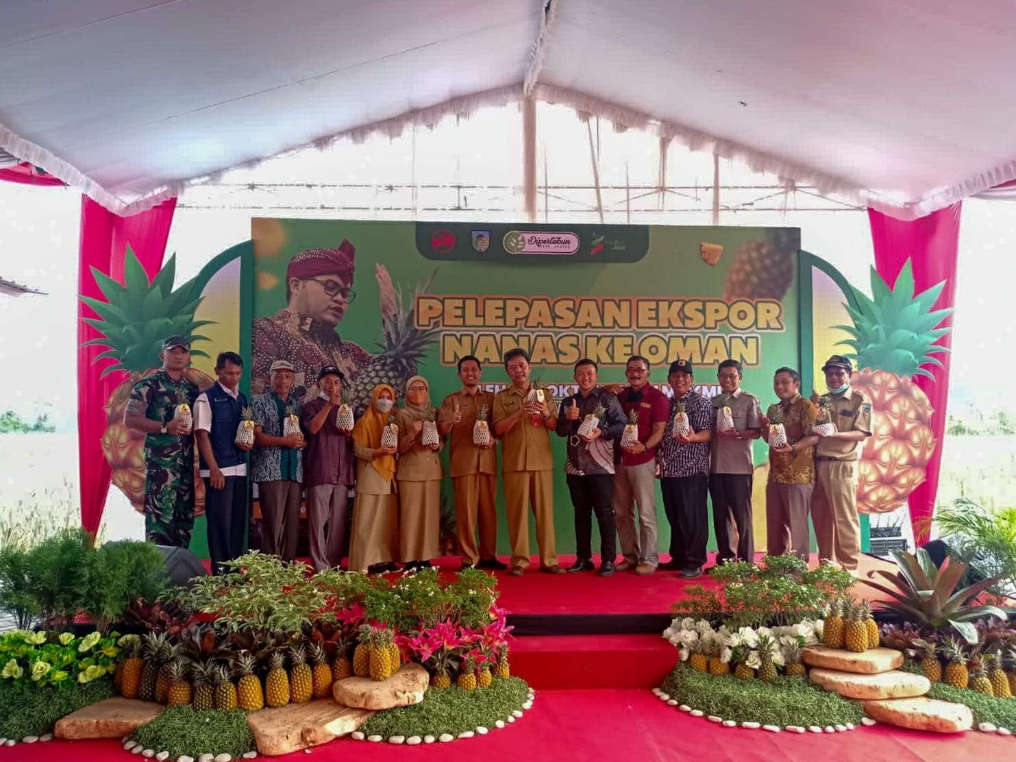 Komitmen Bupati Kediri Hanindhito Himawan Pranana dalam menggenjot produk unggul pertanian di Bumi Panjalu (Foto: Humas Pemkab Kediri)