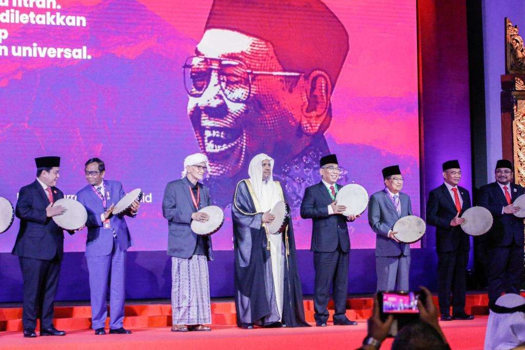 Forum Agama G20 atau R20 secara resmi dibuka di Hotel Grand Hyatt, Nusa Dua, Bali pada Rabu (2 November 2022). (Foto:lthn PBNU)