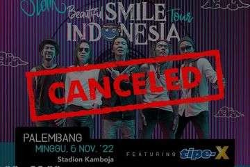 Tur Konser Beautiful Smile Indonesia di lokasi pertama, Kota Palembang, Minggu 6 November 2022, resmi dibatalkan. (Foto: Instagram)