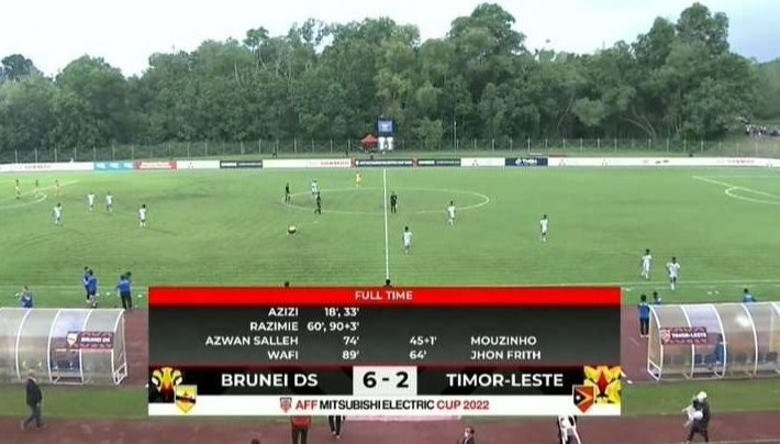 Brunei kalahkan Timor Leste di leg pertama Kualifikasi Piala AFF 2022