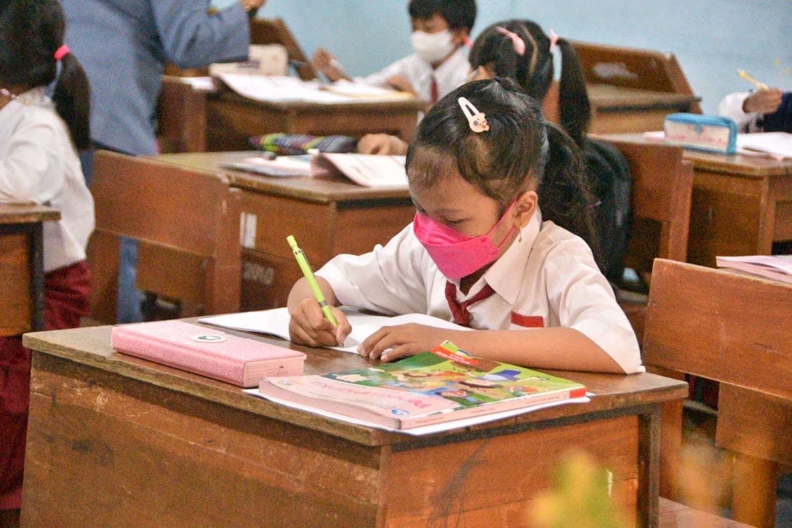 Para siswa SD dan SMP di Surabaya bebas pekerjaan rumah (PR), mulai 10 November 2022 atau bertepatan dengan peringatan Hari Pahlawan. (Foto: Humas Pemkot Surabaya)