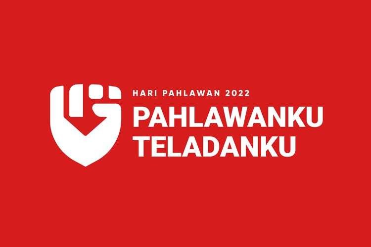 Logo peringatan Hari Pahlawan, 10 November 2022. (Foto: Kemensos)