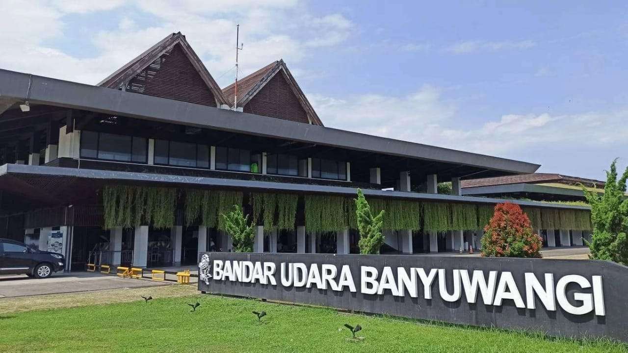 Bandara Banyuwangi akan menjadi parkir pesawat delegasi KTT G20 di Bali. (Foto: Muh Hujaini/Ngopibareng.id)