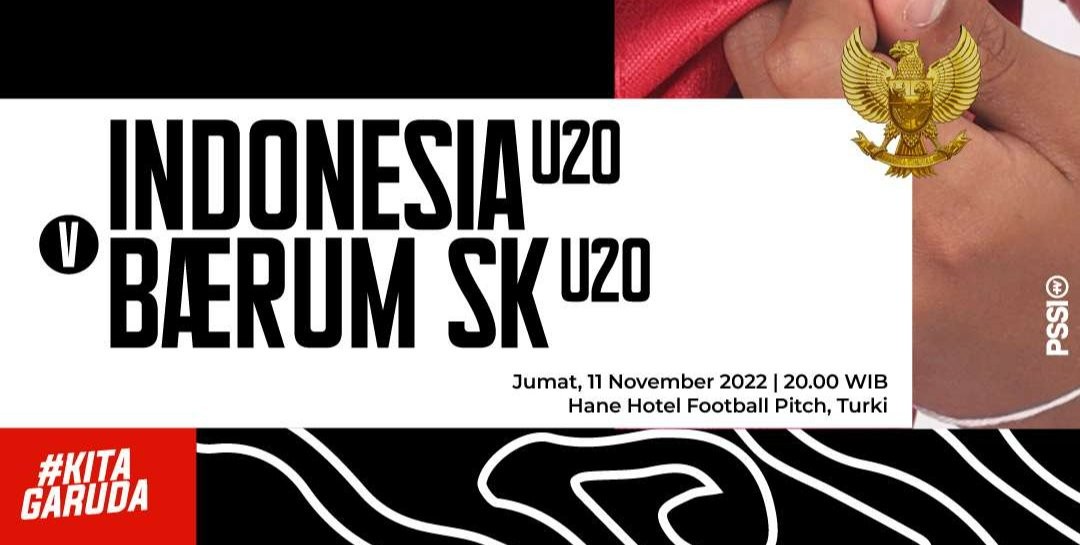Timnas Indonesia U-20 proyeksi Piala Dunia kembali menggelar uji coba melawan klub luar negeri selama TC di Turki