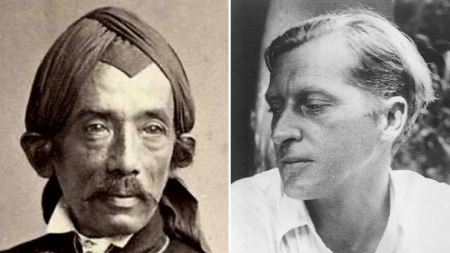  Kanan, Walter Spies (1895-1942) dan Raden Saleh Sjarif Bustaman (1811–1880). (Foto:Ngopibareng.Id/Google/Istimewa)