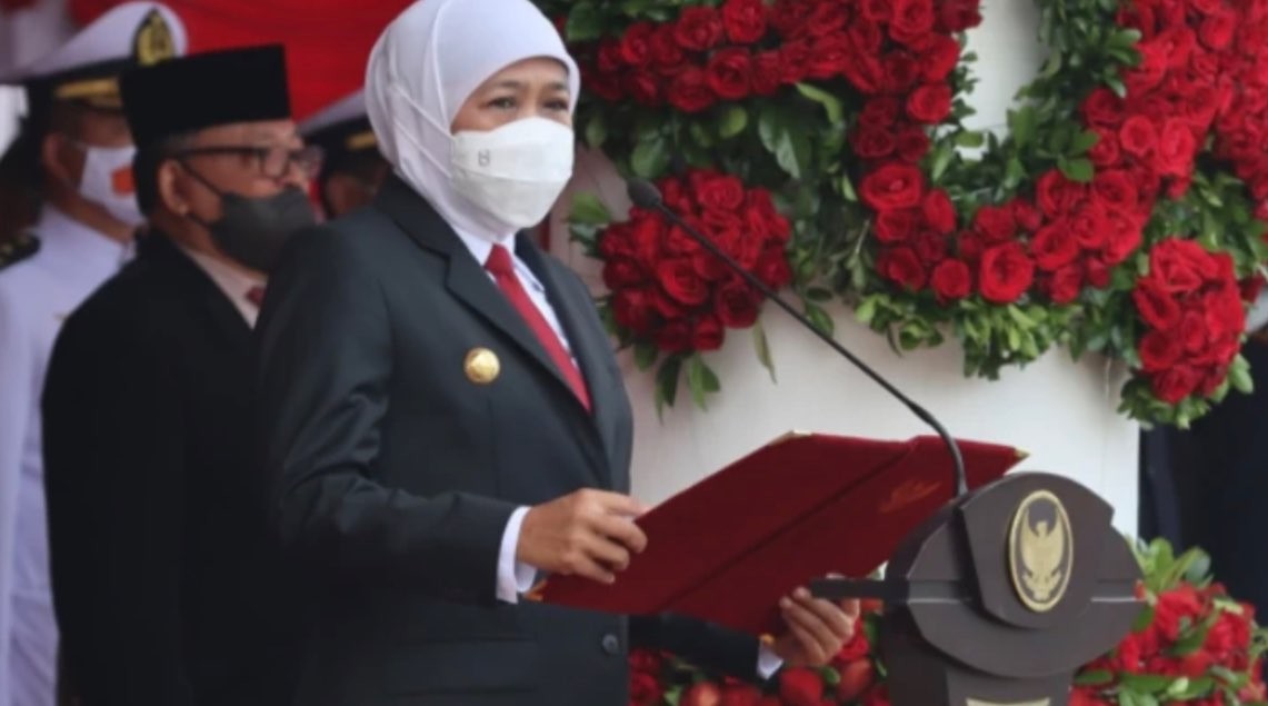 Gubernur Jawa Timur, Khofifah Indar Parawansa jadikan HKN sebagai momentum untuk bangkit. (Foto: dok. Humas Pemprov Jatim)
