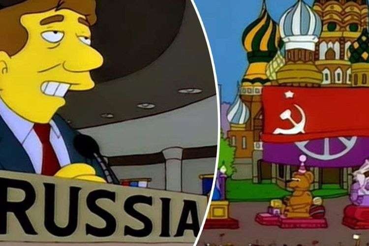 The Simpsons meramal adanya konflik dunia. Seperti konflik Rusia-Ukraina.(20th Century Fox)