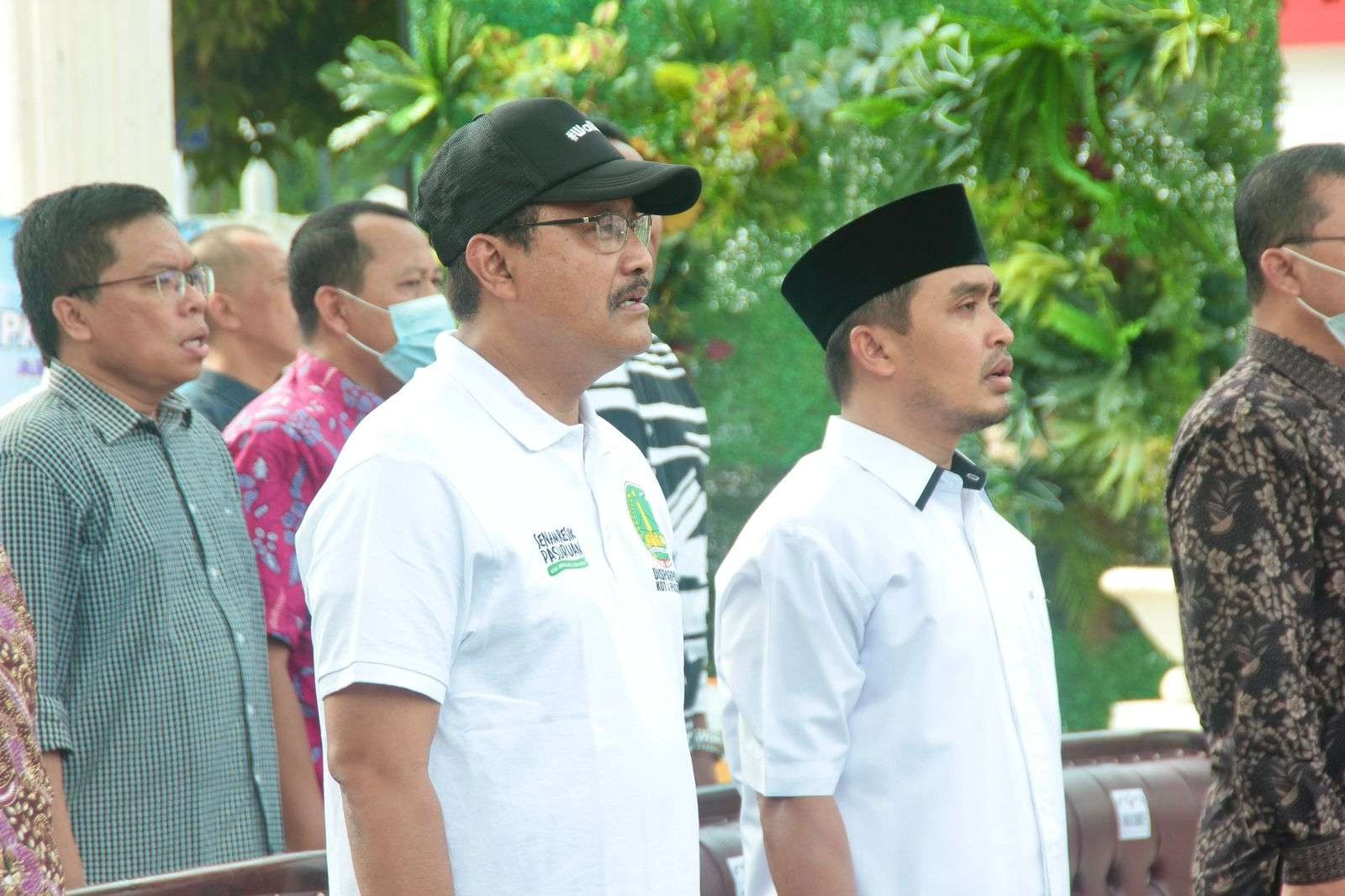 Walikota Syafullah Yusuf (Gus Ipul) dan Wakil Walikota Adi Wibowo. (Foto: dok. Humnas Pemkot Pasuruan)