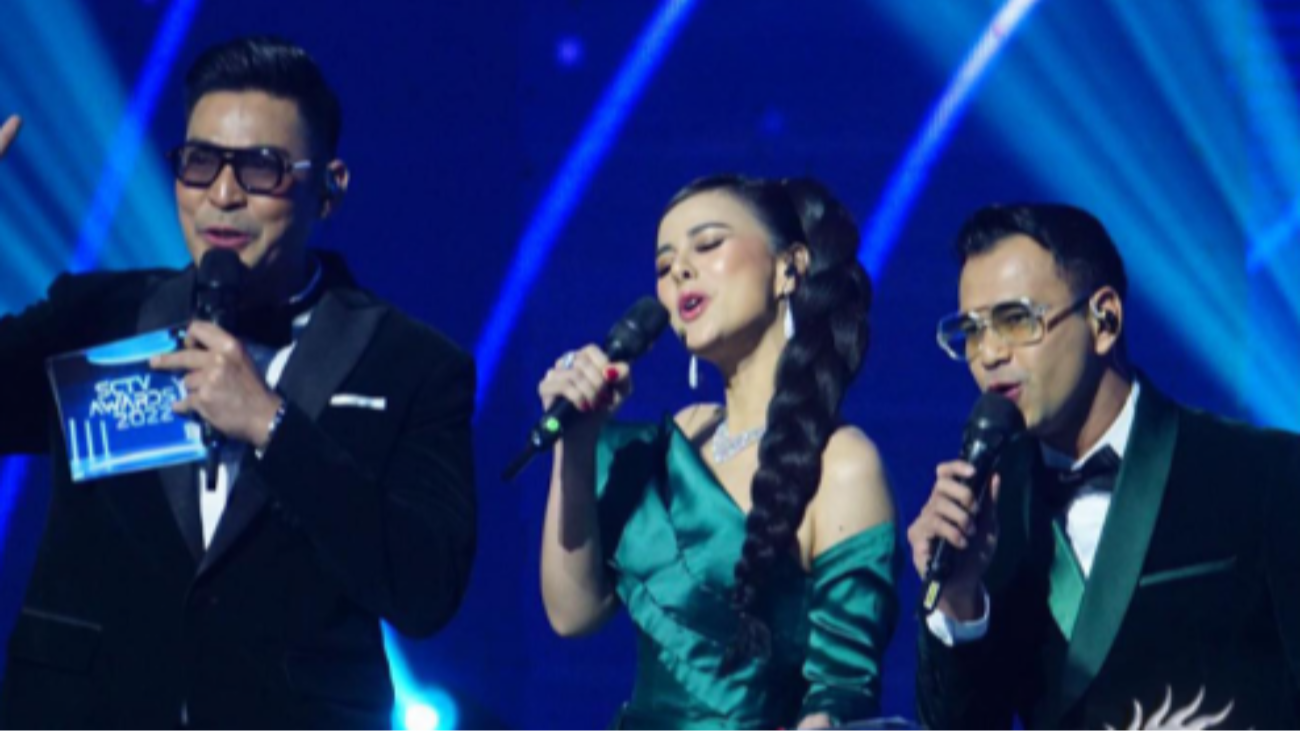 SCTV Awards 2022 digelar Senin, 14 November malam. Dipandu Robby Purba, Astrid Tiar, dan Raffi Ahmad. (Foto: Instagram @sctv)