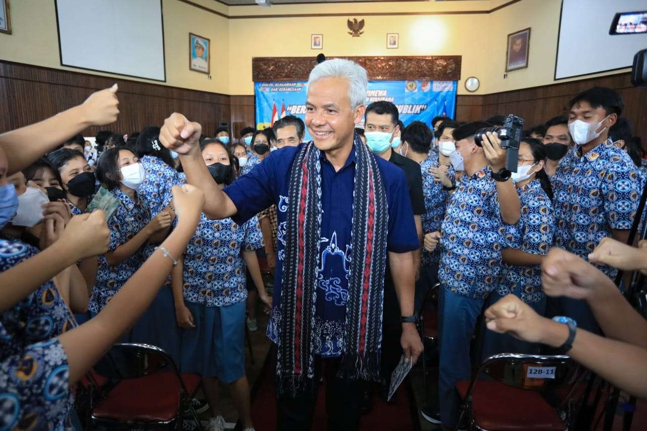 Gubernur Jawa Tengah Ganjar Pranowo mengatakan terus menjalankan program Desa Mandiri Energi.(Foto: Dokumentasi Jateng)