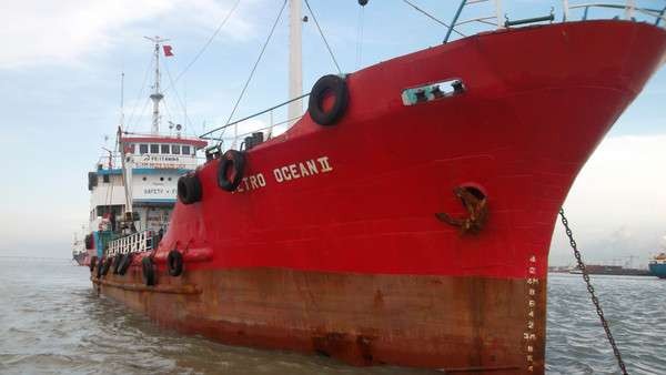 Ilustrasi Kapal Petro Ocean II. (Foto: Bahanaline.com)
