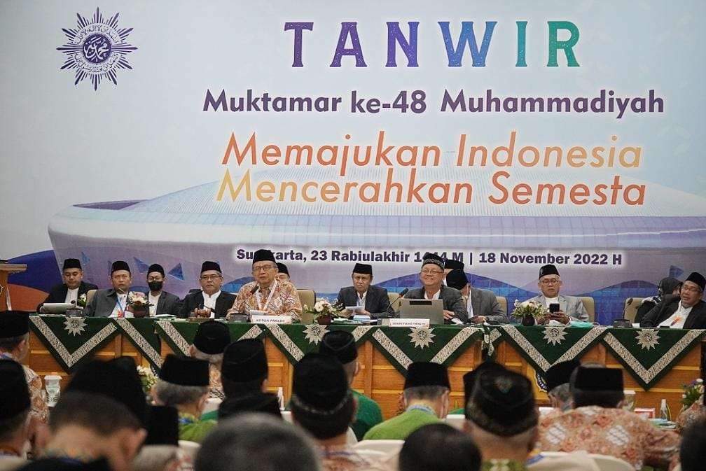 Dalam rangkaian Muktamar, berlangsung Sidang Tanwir yang berhasil menetapkan 39 nama Calon Anggota Pimpinan Pusat (PP) Muhammadiyah Masa Jabatan 2022-2027.  (Foto: asmanu/ngopibareng.id)