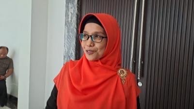 Ketua KPU Kota Malang, Aminah Asminingtyas saat memberikan keterangan terkait tahapan Pemilu 2024 (Foto: istimewa)