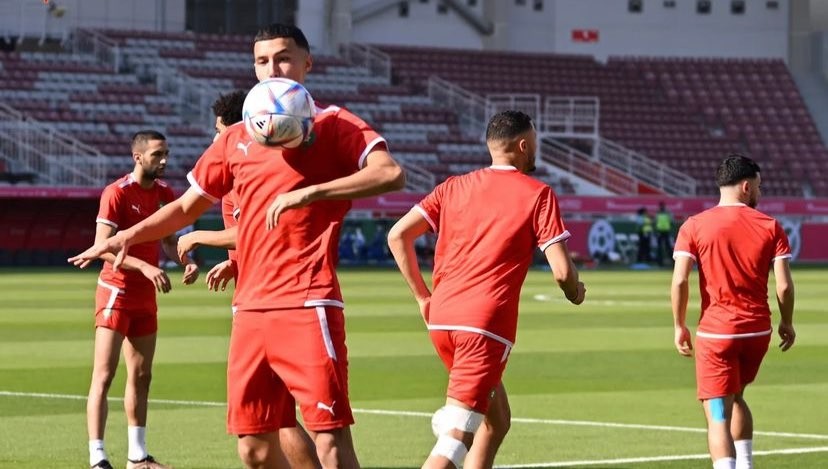Timnas Maroko saat menjalani sesi latihan jelang laga Piala Dunia Qatar 2022 (Foto: Instagram/@equipedumaroc)