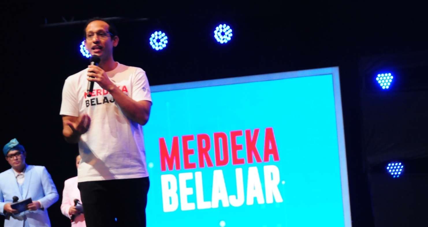 Mendikbudristek Nadien Anwar Makarim terus gencarkan Merdeka Belajar (Foto: BKHM Dikbudristek )