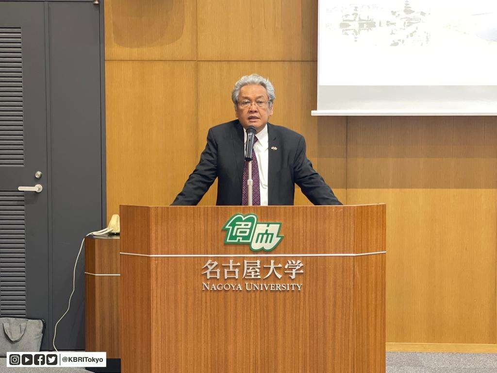 Duta Besar Republik Indonesia (Dubes RI) untuk Jepang Heri Akhmadi menyambut baik tawaran kerja sama penanganan kebencanaan di Indonesia dari Universitas Nagoya, Jepang. (Foto: Dokumentasi KBRI Tokyo)