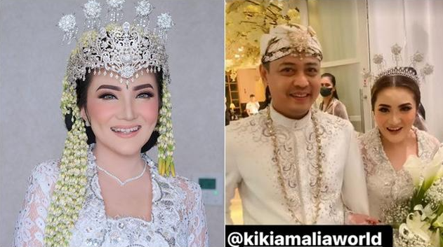 Pernikahan kedua artis Kiki Amalia digelar di The Ritz-Carlton, Jakarta Selatan, hari ini, Minggu 27 November 2022. (Foto: Instagram @kikiamaliaworld)