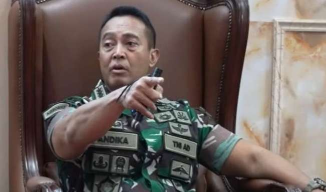 Panglima TNI Jenderal Andika Perkasa, anggota Paspampres yang perkosa prajurit Kowad harus dipecat. (Foto: Dokumentasi Dispenad)