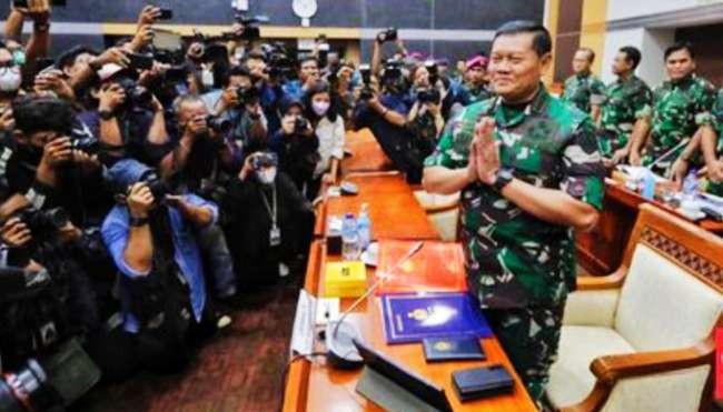 Laksamana Yudo Margono lolos fit and proper test calon Panglima TNI di Komisi I DPR. (Foto: Arsip Komisi I DPR)