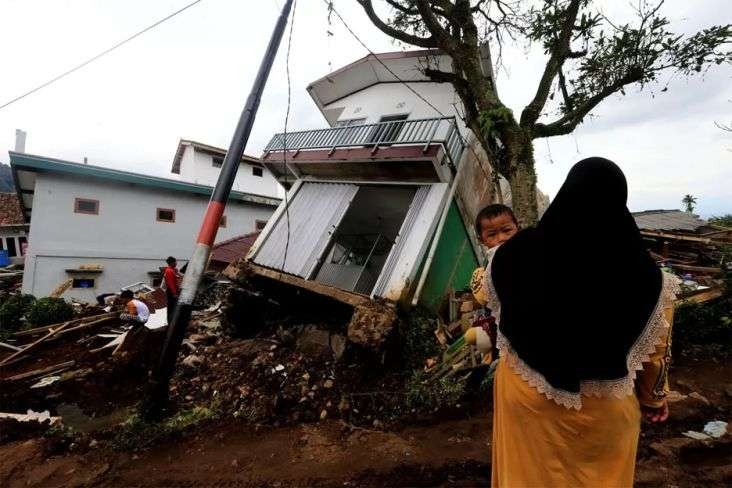 Korban gempa Cianjur hingga hari ini mencapai 334 orang dan 8 orang hilang. (Foto: Ant)