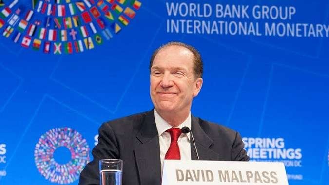 Presiden Bank Dunia David Malpass khawatir negara miskin akan gagal bayar utang yang capai Rp956,5 triliun. (Foto: Ant)