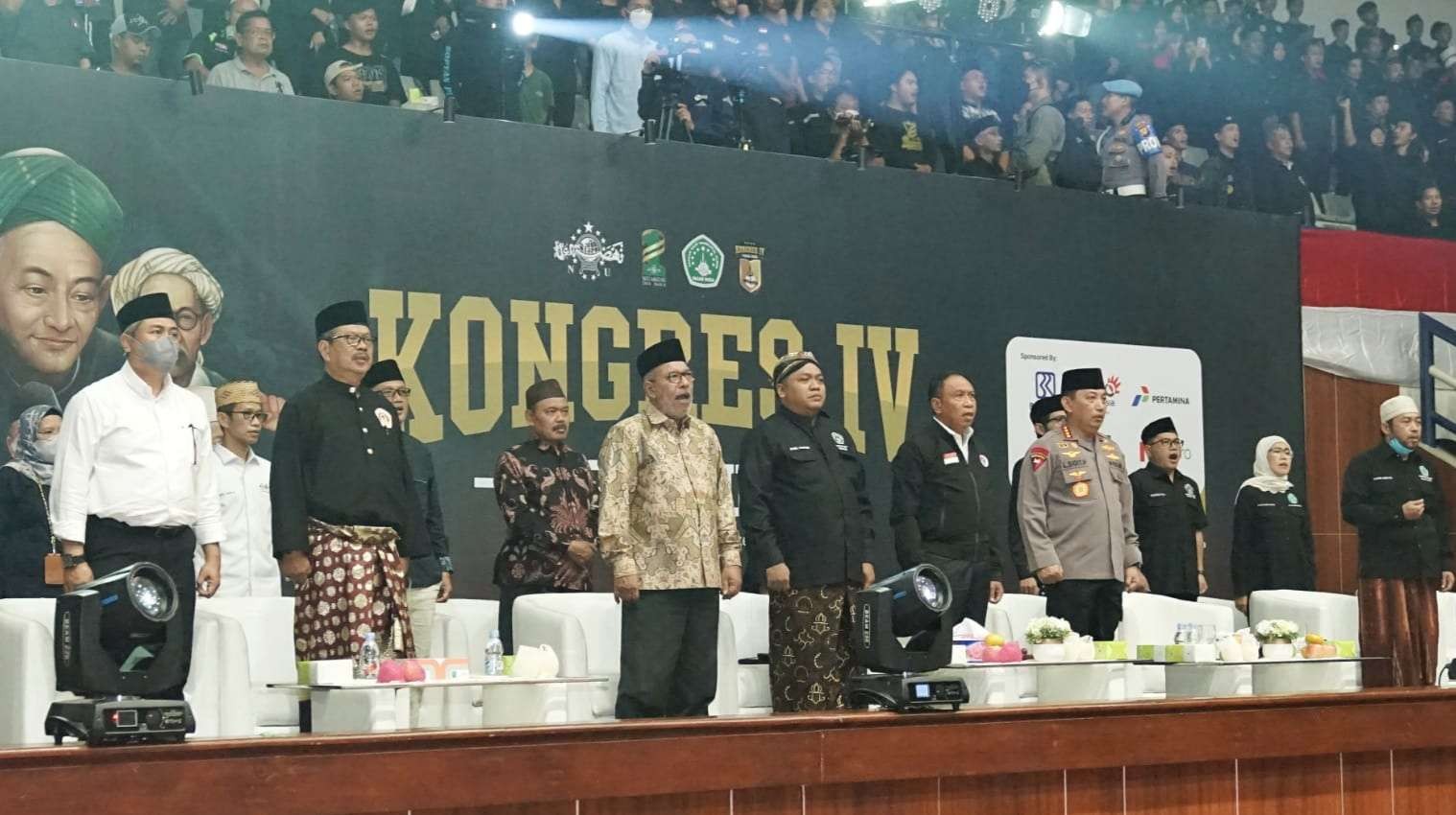 Pembukaan Kongres IV Pagar Nusa di Padepokan TMII Jakarta, Senin (05 Desember 2022). (Foto:pagar nusa)