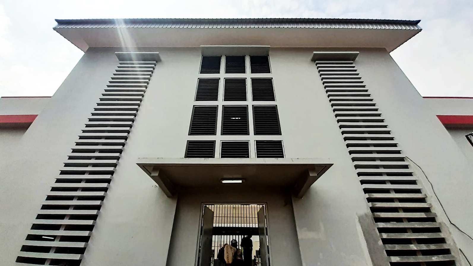 Bangunan baru rutan medaeng (foto : Aini/Ngopibareng.id)