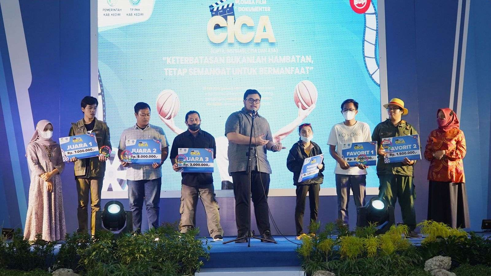 Lewat Film Dokumenter CICA, Bupati Kediri Angkat Perjuangan Disabilitas (Foto: Kominfo Kabupaten Kediri)