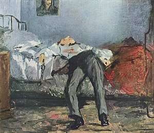 Lukisan Le Suicidé karya Édouard Manet (1877–1881)