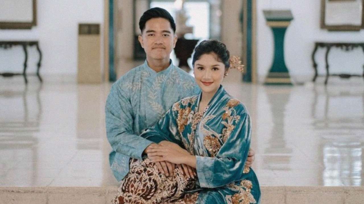 Pemotretan prewedding Kaesang Pangarep dan Erina Gudono di Puro Mangkunegaran Solo. (Foto: Instagram @kaesangp/@erinagudono)