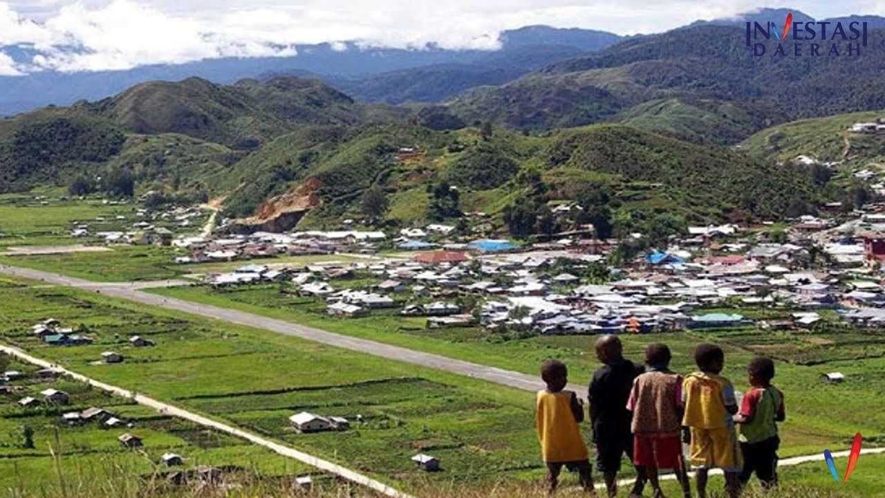 Penataan pembangunan di Kabupaten Paniai, Papua Tengah. (Foto: Youtube)