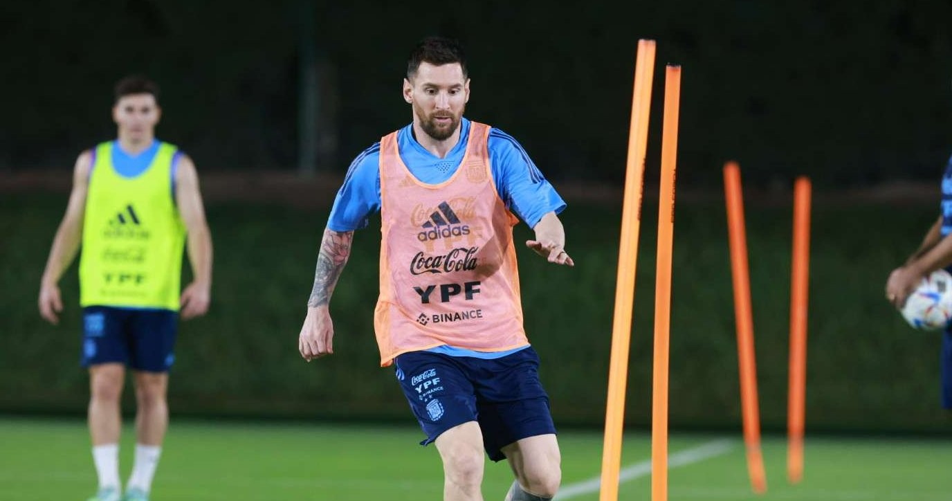 Bintang Argentina Lionel Messi. (Twitter/@Argentina)