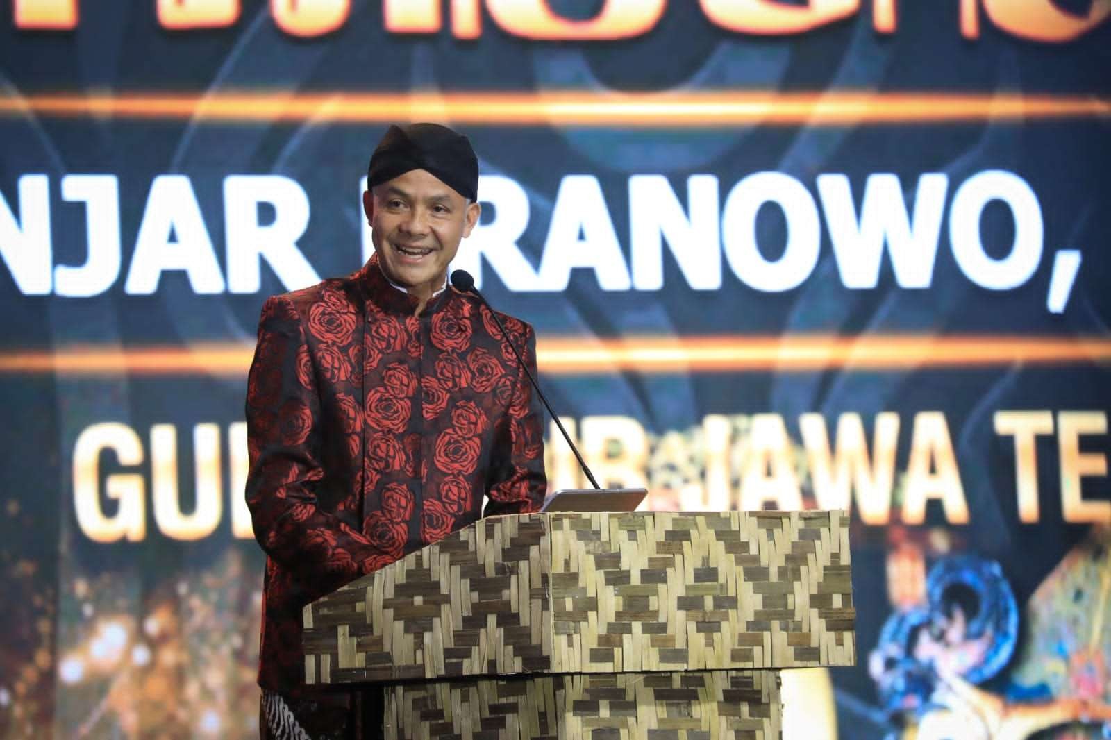 Gubernur Jawa Tengah, Ganjar Pranowo menghadiri Festival Adat Budaya Nusantara II oleh Masyarakat Adat Nusantara (Matra), Jumat 9 Desember 2022. (Foto: Diskominfo Jateng)