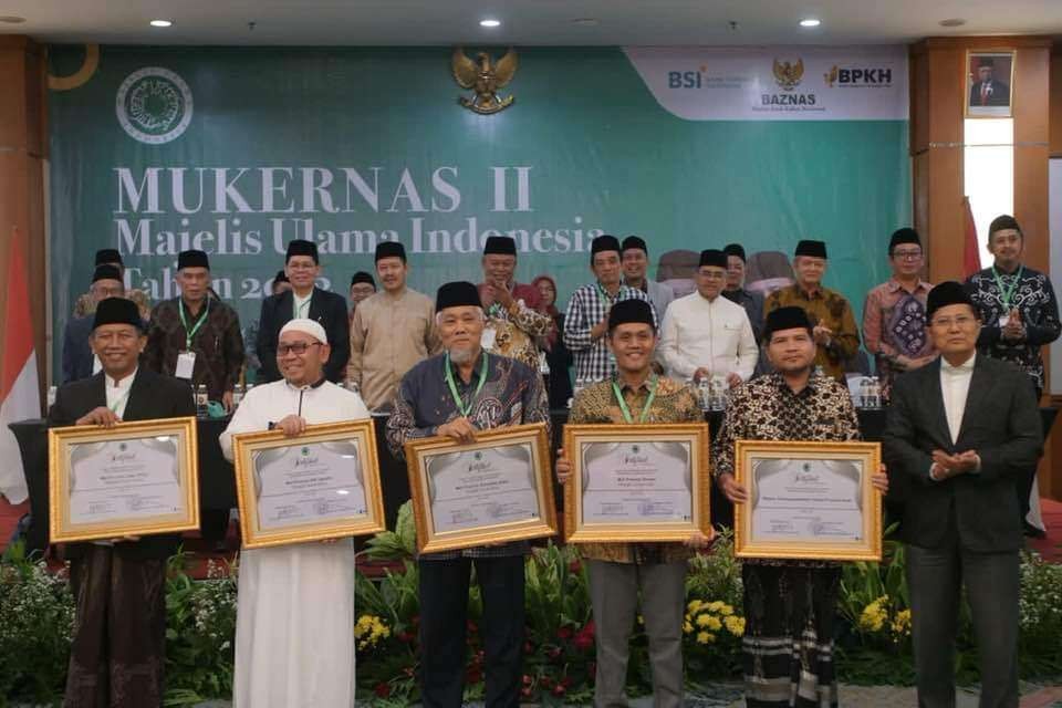 Musyawarah Kerja Nasional (Mukernas) II Majelis Ulama Indonesia (MUI) tahun 2022 digelar di Hotel Grand Sahid Jaya, Jakarta. (Foto:MUI Jatim)
