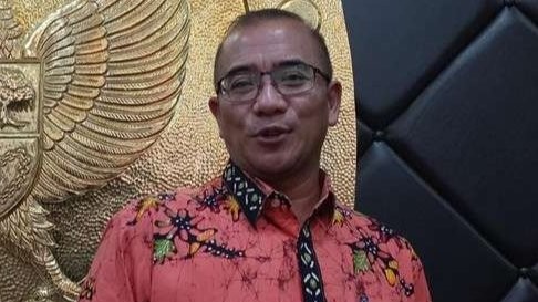 Ketua KPU RI Hasyim Asy'ari mengatakan KPU hari ini akan mengadakan rapat pleno penetapan partai peserta pemilu 2024. (Foto: Detik)