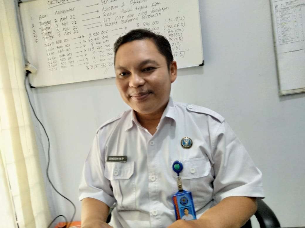 Humas BNNK sekaligus konselor Adiksi Ahli Muda, dr Singgih Widi Pratomo ketika ditemui di kantornya. (Foto: Istimewa)