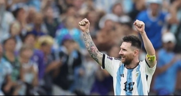 Kapten Timnas Argentina, Lionel Messi usai mengantarkan Tim Tango melaju ke partai Final Piala Dunia Qatar (Foto: Instagram/@afaseleccion)