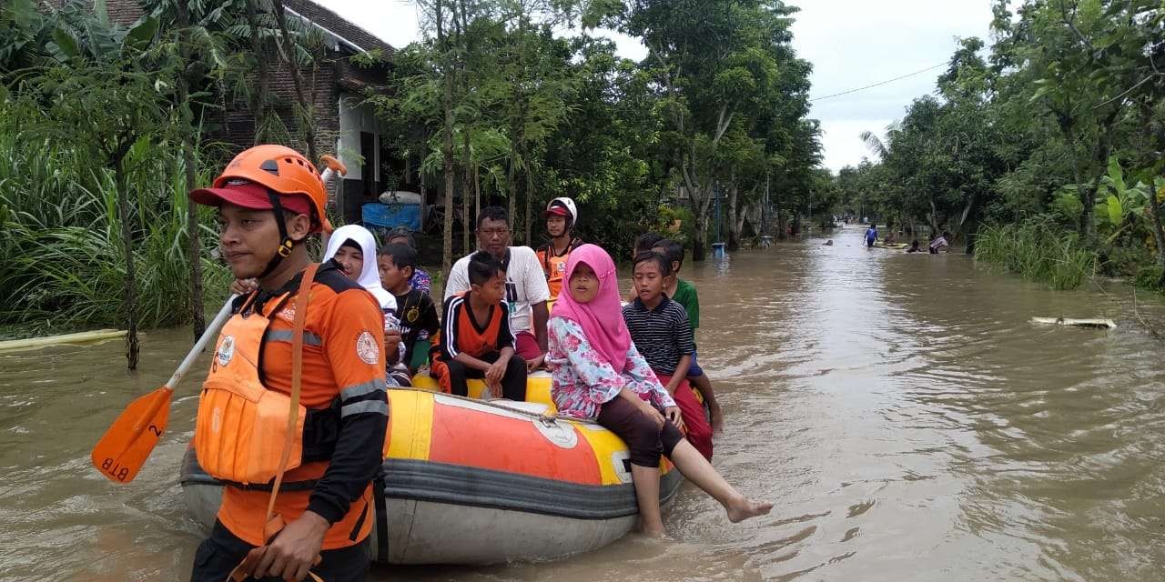 BPBD Jawa Timur memetakan daerah rawan bencana di wilayahnya. Dari 38 kabupaten/kota, ada 22 daerah di Jatim rawan banjir. (Foto: Dokumentasi BPBD)