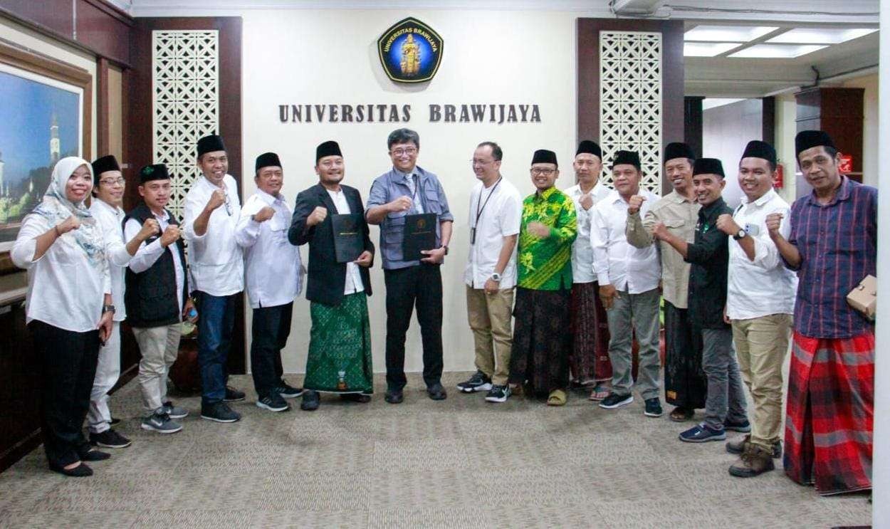 Pengurus Cabang Nahdlatul Ulama (PCNU) Banyuwangi jalin kerjasama dengan Universitas Brawijaya (UB) Malang. (Foto:pcnu bwi)