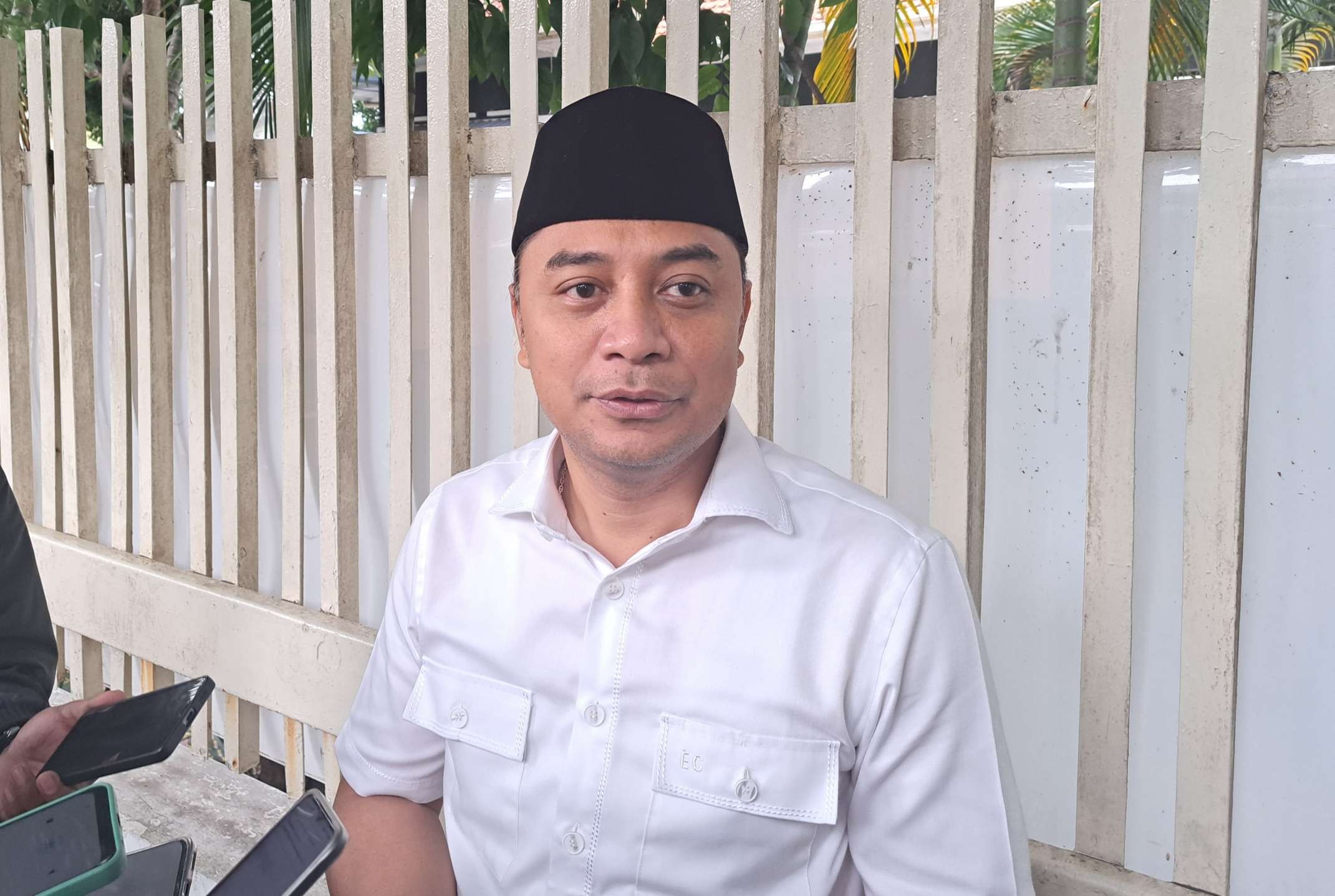 Walikota Surabaya, Eri Cahyadi ditemui beberapa waktu lalu. (Foto: Pita Sari/Ngopibareng.id)