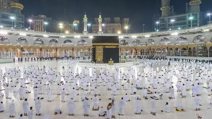 Umat Islam menunaikan ibadah umrah di Masjidil Haram, Makkah. (Ilustrasi)