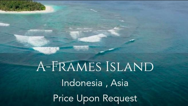 Pulau Panangalat di Mentawai Utara juga dikenal dengan nama A-Frames. (Foto: Swellnet)