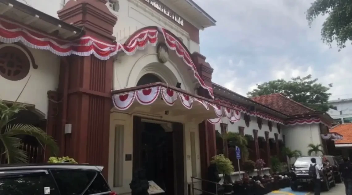 Lokasi Sidang Tragedi Kanjuruhan di Pengadilan Negeri Surabaya (Foto: Andhi Dwi/Ngopibareng.id)