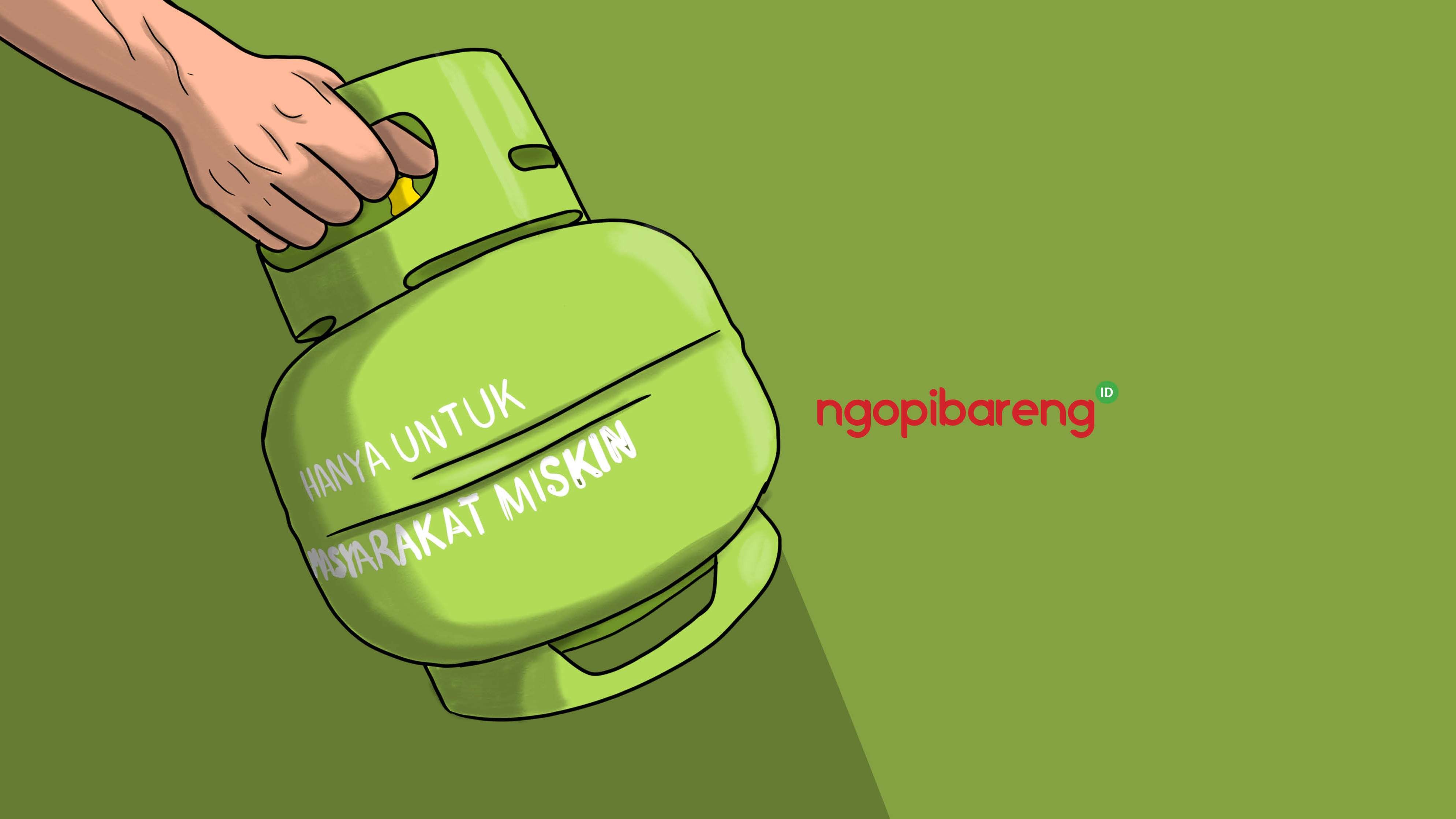 Aturan baru beli gas elpiji 3 kg di tahun 2023. (Ilustrasi: Fa Vidhi/Ngopibareng.id)